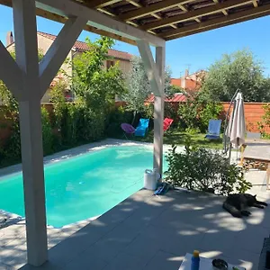 Toulouse Metropole Privée De Luxe - Sdb Wc Privée Terrasse Piscine Aqua Bike Privées Cugnaux